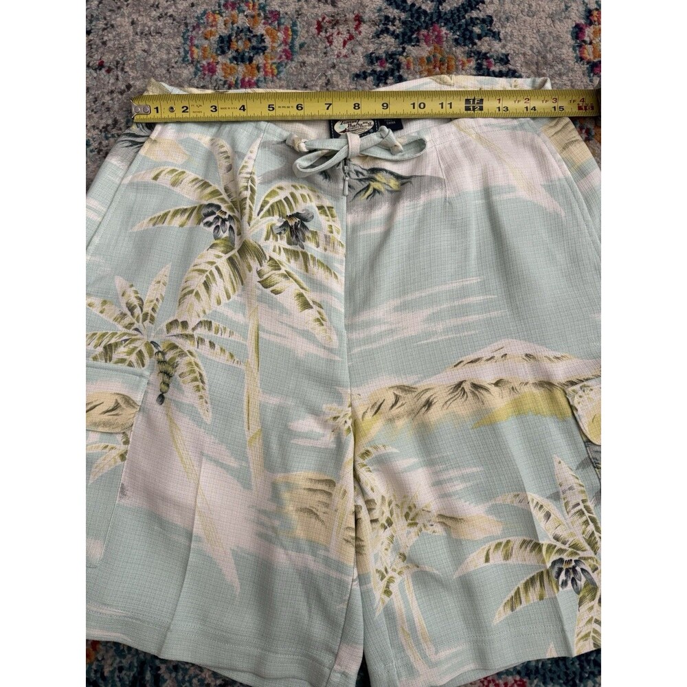 Tommy Bahama Women's 100% Silk Floral Cargo Shorts Size 8 Luau Hawaiian - Picture 5 of 7